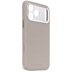 Funda de piel iPhone 17 Pro Solid clay