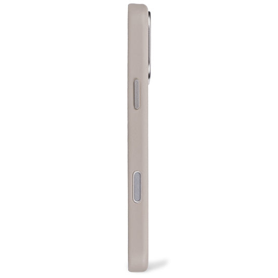 Funda de piel iPhone 17 Pro Solid clay