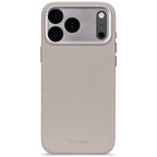Funda de piel iPhone 17 Pro Solid clay