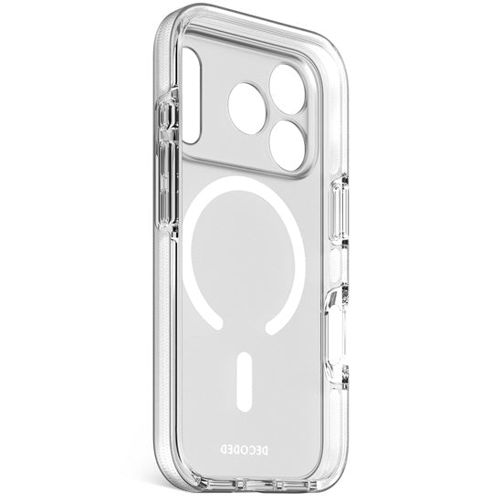 Funda transparente reforzada DropTec™ iPhone 17 Pro Frosted White