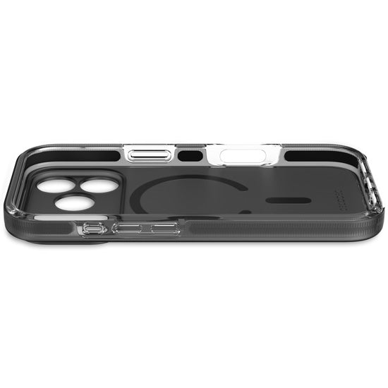 Funda transparente DropTec™ iPhone 17 Pro Frosted Black