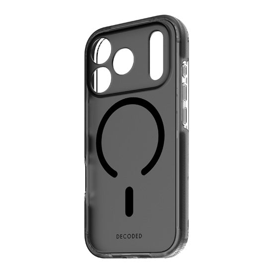 Funda transparente DropTec™ iPhone 17 Pro Frosted Black