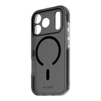 Funda transparente DropTec™ iPhone 17 Pro Frosted Black