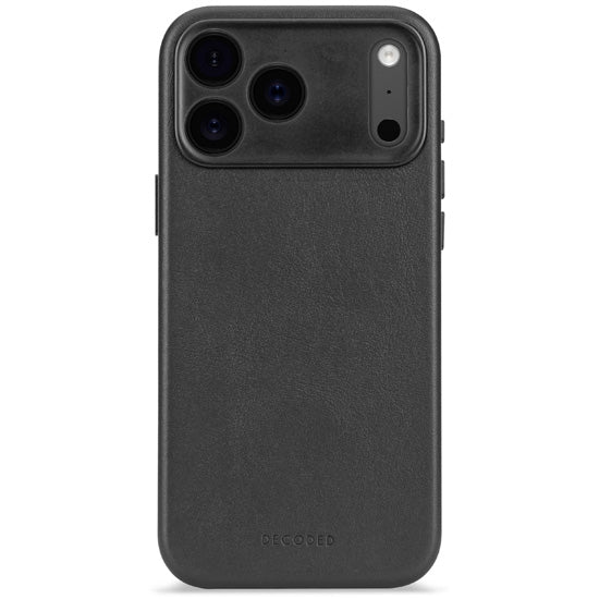 Funda de piel iPhone 17 Pro Max Negro