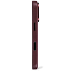 Funda de cuero iPhone 17 Pro Max Dark Ruby