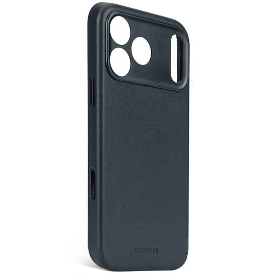 Funda de piel iPhone 17 Pro Max Navy shadow