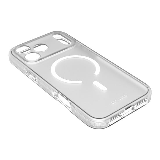Funda transparente reforzada DropTec™ iPhone 17 Pro Max Frosted White