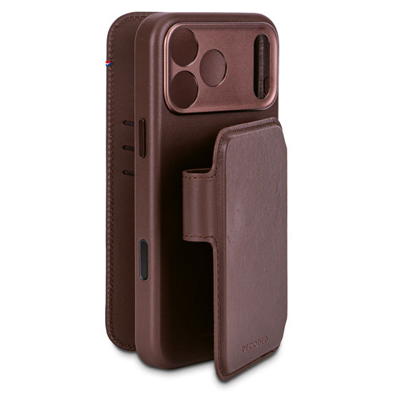 Folio desmontable MagSafe iPhone 17 Pro Max Chocolate Brown