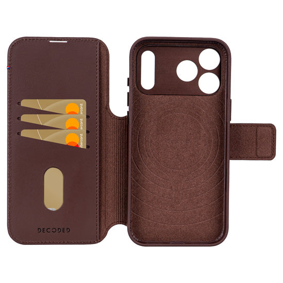 Folio desmontable MagSafe iPhone 17 Pro Max Chocolate Brown