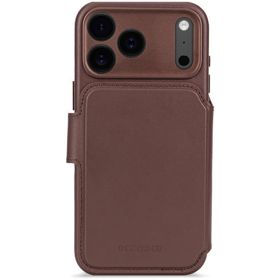 Folio desmontable MagSafe iPhone 17 Pro Max Chocolate Brown