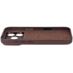 Funda de cuero MagSafe para iPhone 18 Pro / 17 Pro Chocolat Brown