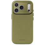 Funda de cuero MagSafe iPhone 18 Pro / 17 Pro Moss Green