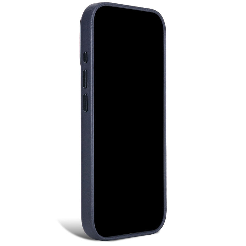 Funda de cuero MagSafe iPhone 18 Pro / 17 Pro Midnight