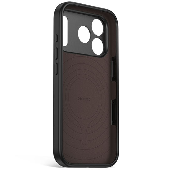 Funda de Silicona Antimicrobiana MagSafe iPhone 18 Pro / 17 Pro Carbon Black