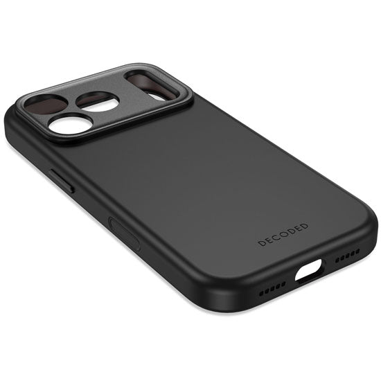 Funda de Silicona Antimicrobiana MagSafe iPhone 18 Pro / 17 Pro Carbon Black