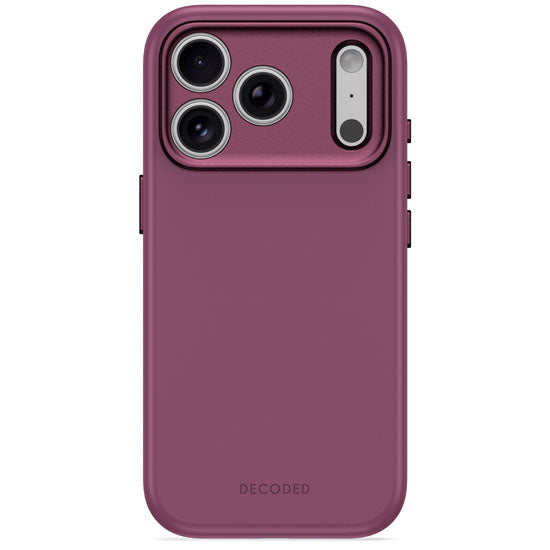 Funda de Silicona Antimicrobiana MagSafe iPhone 18 Pro / 17 Pro Plum