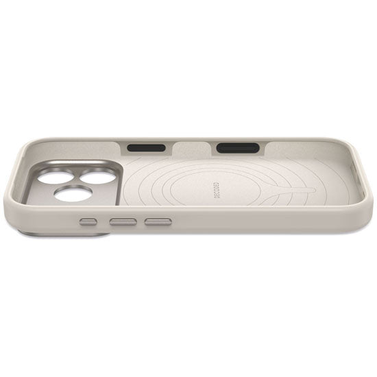Funda de Silicona Antimicrobiana MagSafe iPhone 18 Pro / 17 Pro Pebble Grey