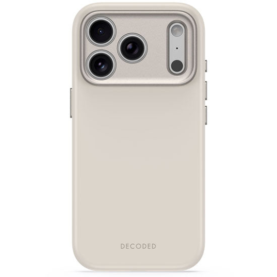 Funda de Silicona Antimicrobiana MagSafe iPhone 18 Pro / 17 Pro Pebble Grey