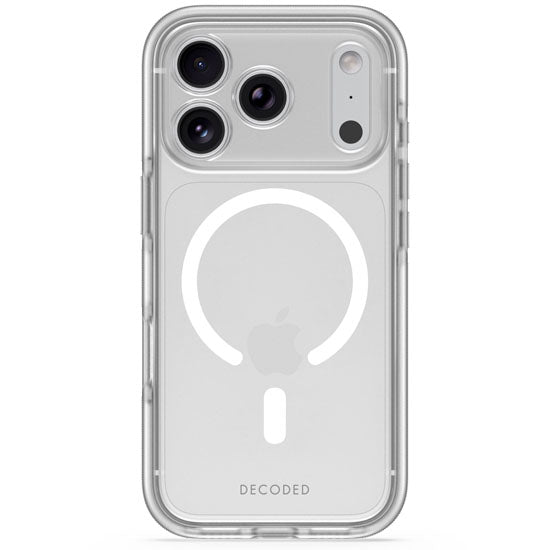 Funda transparente reforzada DropTec™ iPhone 18 Pro / 17 Pro Frosted White