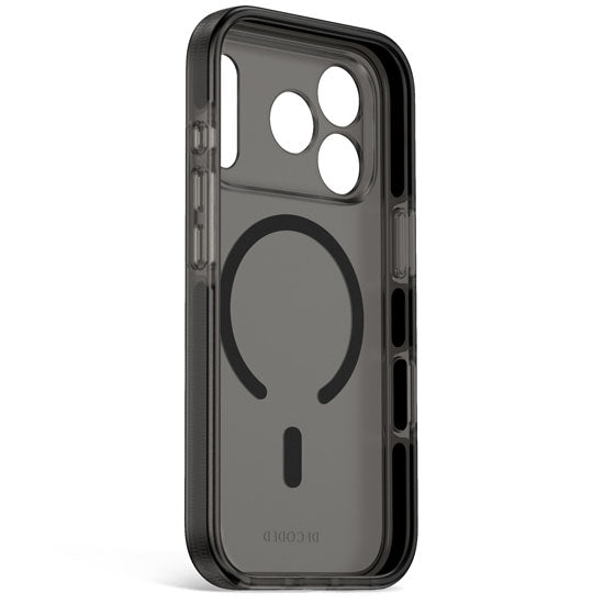 Funda transparente reforzada DropTec™ iPhone 18 Pro / 17 Pro Frosted Black
