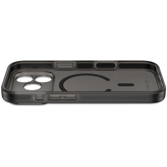 Funda transparente reforzada DropTec™ iPhone 18 Pro / 17 Pro Frosted Black
