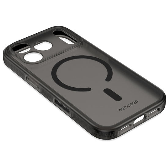 Funda transparente reforzada DropTec™ iPhone 18 Pro / 17 Pro Frosted Black