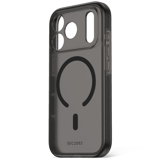 Funda transparente reforzada DropTec™ iPhone 18 Pro / 17 Pro Frosted Black