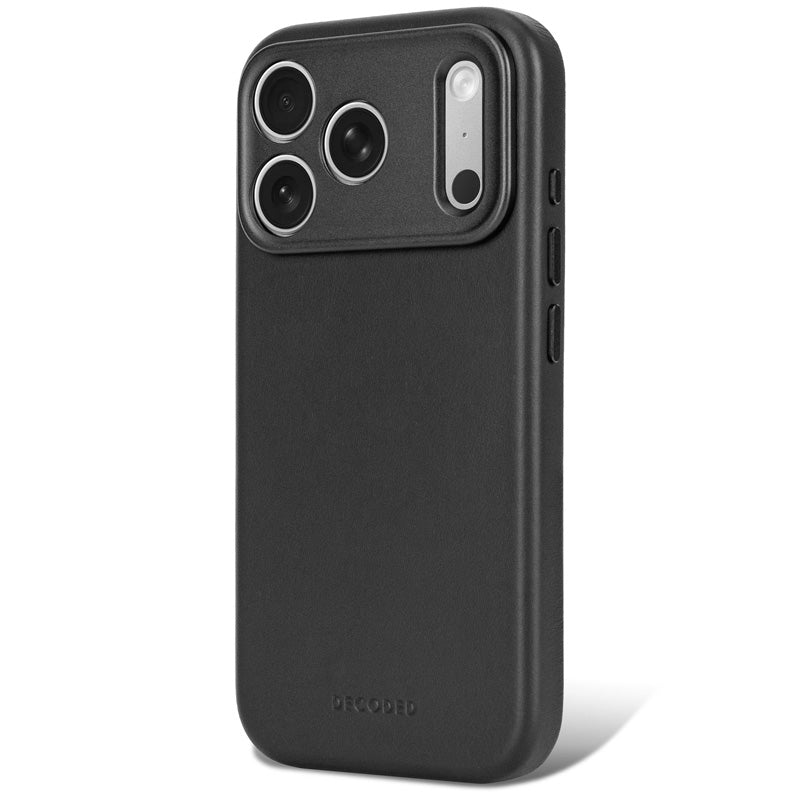 Funda de piel MagSafe iPhone 18 Pro Max / 17 Pro Max Black