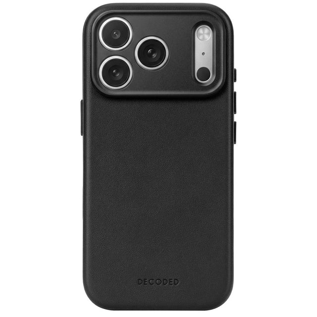 Funda de piel MagSafe iPhone 18 Pro Max / 17 Pro Max Black