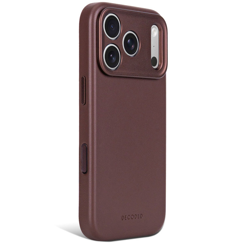 Funda de piel MagSafe para iPhone 18 Pro Max / 17 Pro Max Chocolate Brown