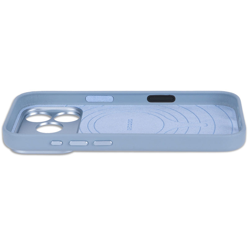 Funda de cuero MagSafe iPhone 18 Pro Max / 17 Pro Max Sky Blue
