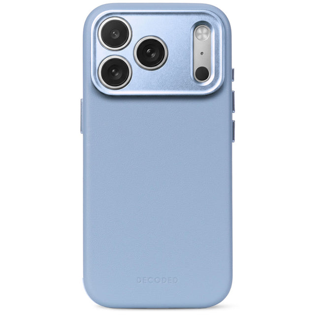 Funda de cuero MagSafe iPhone 18 Pro Max / 17 Pro Max Sky Blue