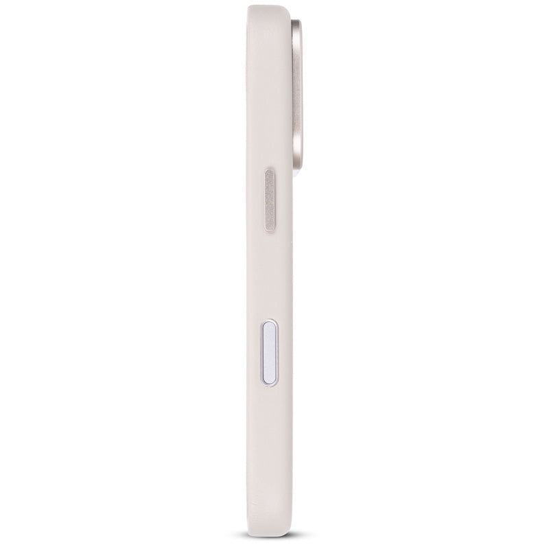 Funda de cuero MagSafe iPhone 18 Pro Max Taupe