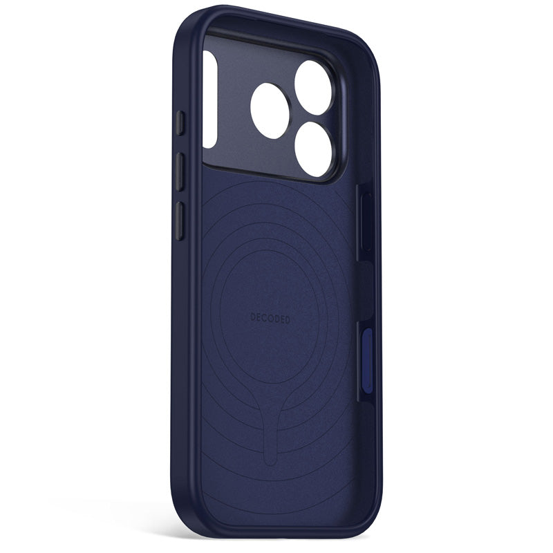 Funda de Silicona Antimicrobiana MagSafe iPhone 18 Pro Max Atlantic Blue
