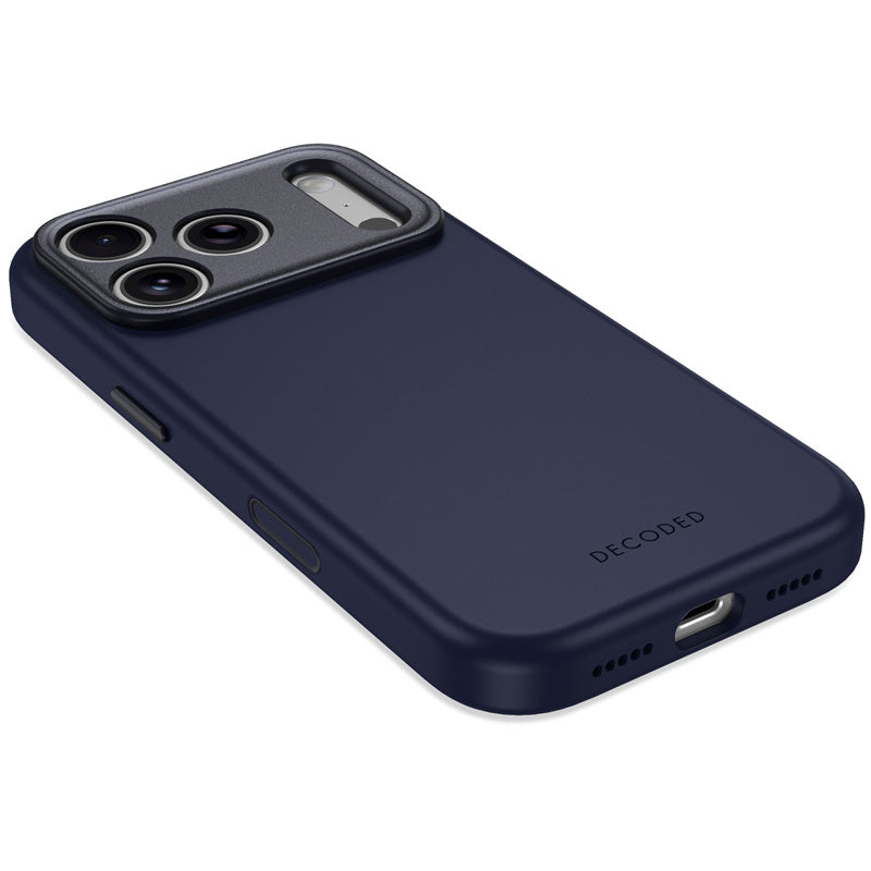 Funda de Silicona Antimicrobiana MagSafe iPhone 18 Pro Max Atlantic Blue