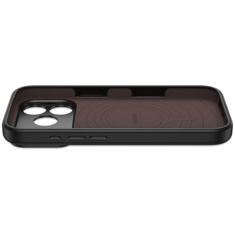 Funda de Silicona Antimicrobiana MagSafe iPhone 18 Pro Max Carbon Black