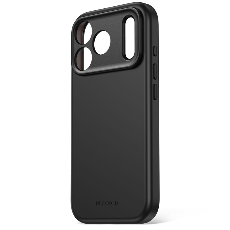 Funda de Silicona Antimicrobiana MagSafe iPhone 18 Pro Max Carbon Black