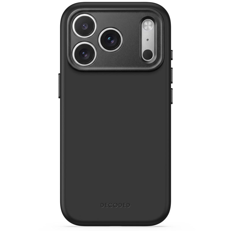 Funda de Silicona Antimicrobiana MagSafe iPhone 18 Pro Max Carbon Black