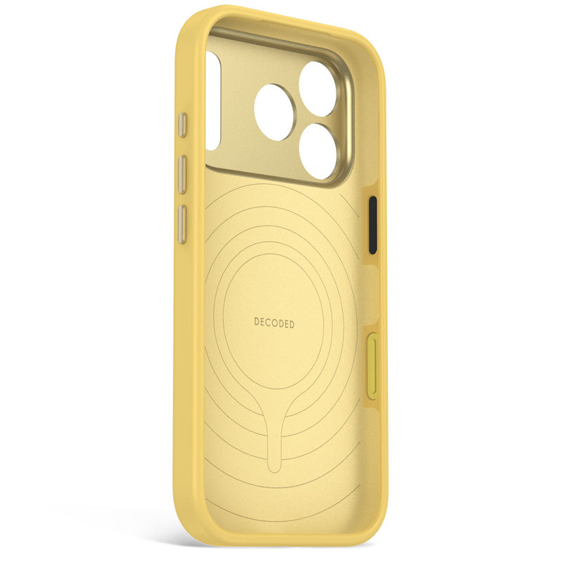 Funda MagSafe de Silicona Antimicrobiana iPhone 18 Pro Max Citron