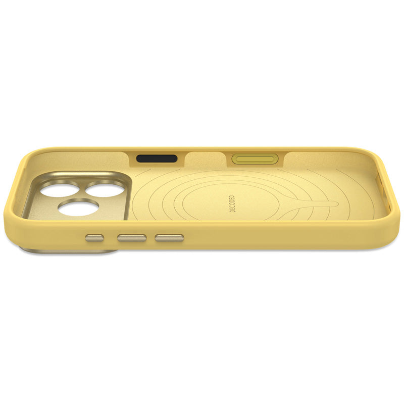 Funda MagSafe de Silicona Antimicrobiana iPhone 18 Pro Max Citron