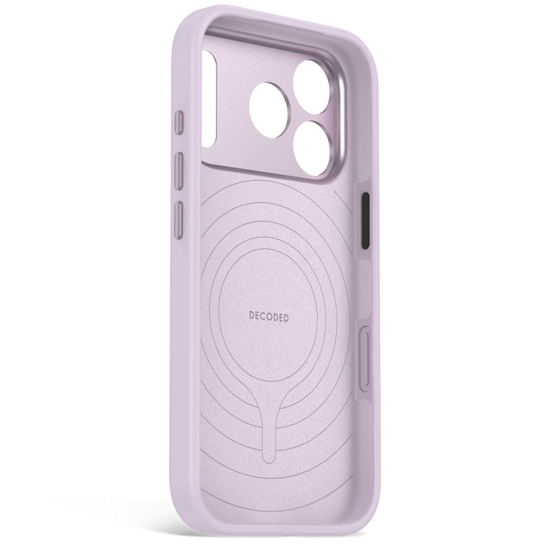 Funda de Silicona Antimicrobiana MagSafe iPhone 18 Pro Max Lavanda
