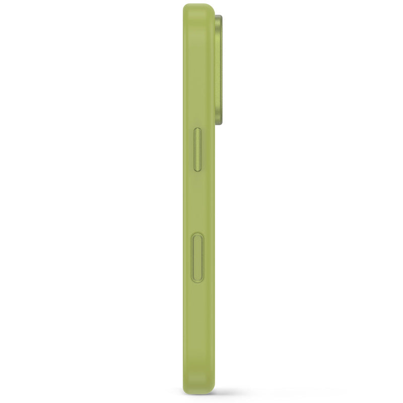Funda de Silicona Antimicrobiana MagSafe iPhone 18 Pro Max Moss Green