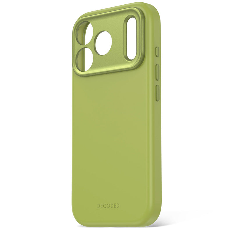 Funda de Silicona Antimicrobiana MagSafe iPhone 18 Pro Max Moss Green