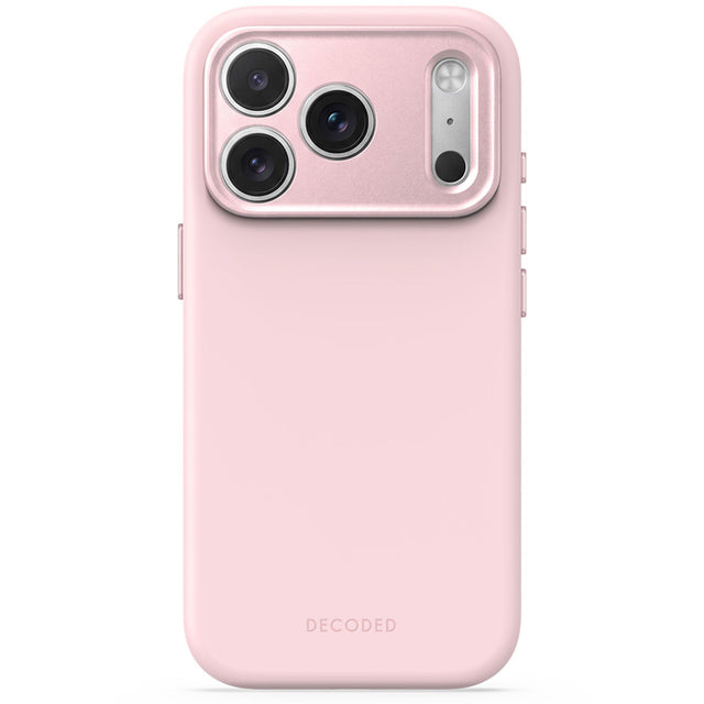 Funda MagSafe de Silicona Antimicrobiana iPhone 18 Pro Max Rosa