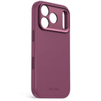 Funda de Silicona Antimicrobiana MagSafe iPhone 18 Pro Max Ciruela