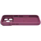 Funda de Silicona Antimicrobiana MagSafe iPhone 18 Pro Max Ciruela