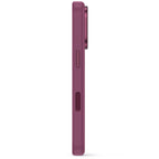 Funda de Silicona Antimicrobiana MagSafe iPhone 18 Pro Max Ciruela