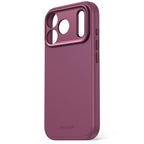 Funda de Silicona Antimicrobiana MagSafe iPhone 18 Pro Max Ciruela
