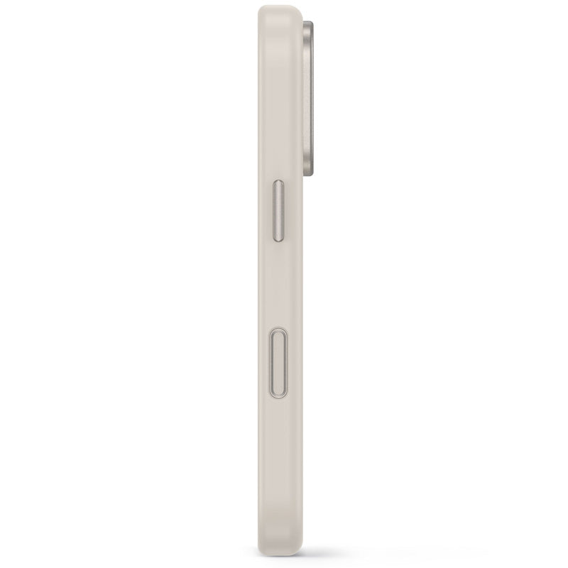 Funda MagSafe de Silicona Antimicrobiana iPhone 18 Pro Max Pebble Grey