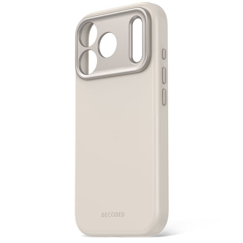 Funda MagSafe de Silicona Antimicrobiana iPhone 18 Pro Max Pebble Grey